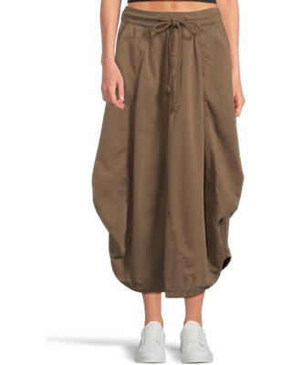 Free People - Saia midi de popeline Willow