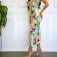 Little Secret Of Mine - Women's Bodycon Skirt Set With Slit And Bandeau Top