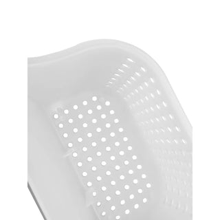 Organizador de banheiro portátil para chuveiro, tamanho perfeito para dormitório/faculdade, bolsa de banho de plástico, seca rapidamente com furos de drenagem