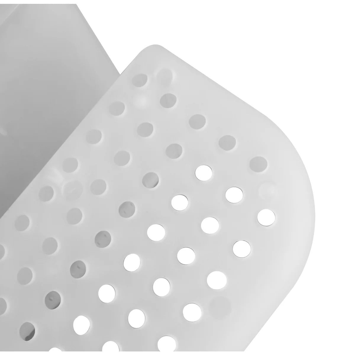 Organizador de banheiro portátil para chuveiro, tamanho perfeito para dormitório/faculdade, bolsa de banho de plástico, seca rapidamente com furos de drenagem