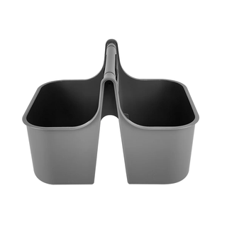 Organizador de banheiro portátil para chuveiro, tamanho perfeito para dormitório/faculdade, bolsa de banho de plástico, seca rapidamente com furos de drenagem