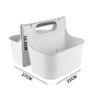 Organizador de banheiro portátil para chuveiro, tamanho perfeito para dormitório/faculdade, bolsa de banho de plástico, seca rapidamente com furos de drenagem