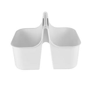 Organizador de banheiro portátil para chuveiro, tamanho perfeito para dormitório/faculdade, bolsa de banho de plástico, seca rapidamente com furos de drenagem