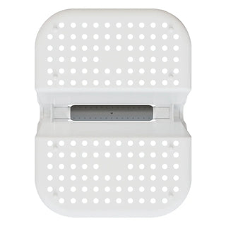 Organizador de banheiro portátil para chuveiro, tamanho perfeito para dormitório/faculdade, bolsa de banho de plástico, seca rapidamente com furos de drenagem