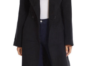 Casaco de roupão com capuz Avec Les Filles feminino em sarja marfim, tamanho M