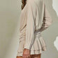 Edit By Nine - Tiered Ruffle Hem Shirt Dress