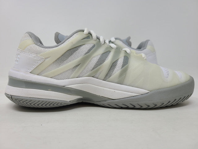 Tênis de tênis feminino K Swiss Ultrashot, branco, tamanho 5 B(M) EUA