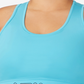 Sutiã esportivo de alto impacto Fila All Day Racerback feminino, azul, tamanho 3X