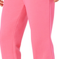 Calça de moletom feminina Fila Lassie Full Length Rosa Tamanho GG