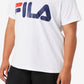 Camiseta Fila Feminina Algodão Time Honored Branca Tamanho 3X