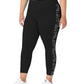 Legging Fila Logo 7/8 Feminina Preta Tamanho 1X