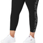 Legging Fila Logo 7/8 Feminina Preta Tamanho 1X