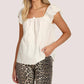 Dylan - Rosette Top