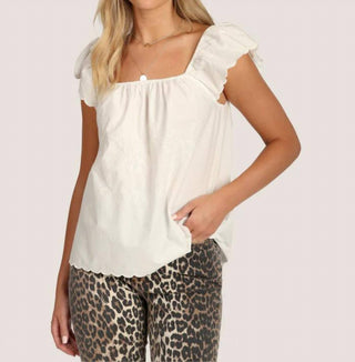 Dylan - Rosette Top
