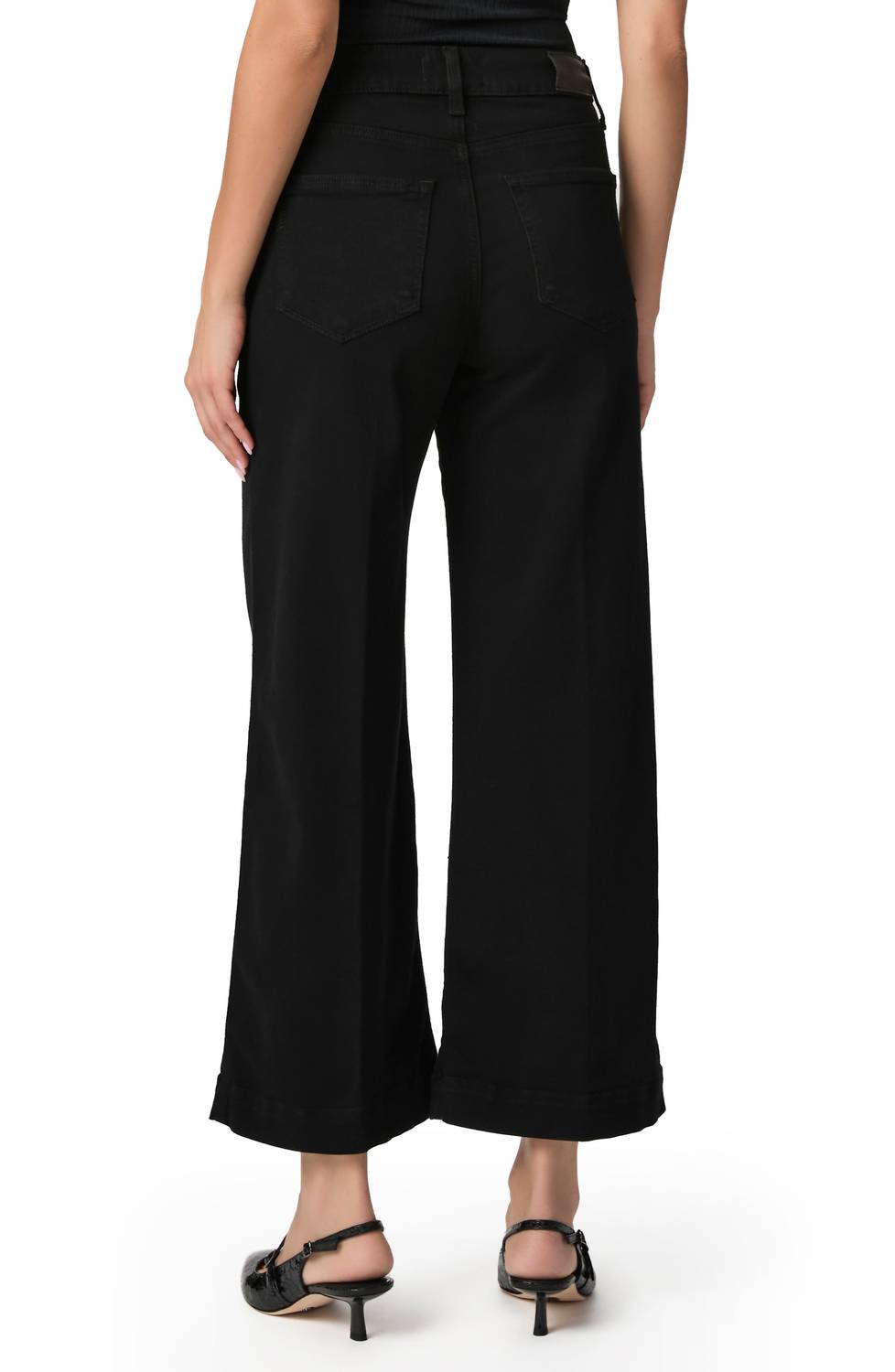 Paige - Anessa High Waist Ankle Wide Leg Jeans