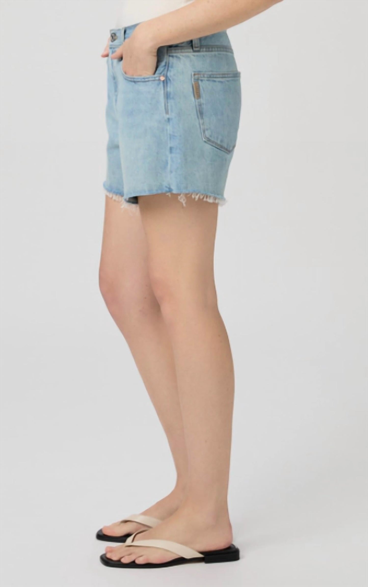 Paige - Archie High Rise Denim Short