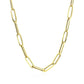 14K Yellow Gold Bold Paperclip Chain (4.2 mm)