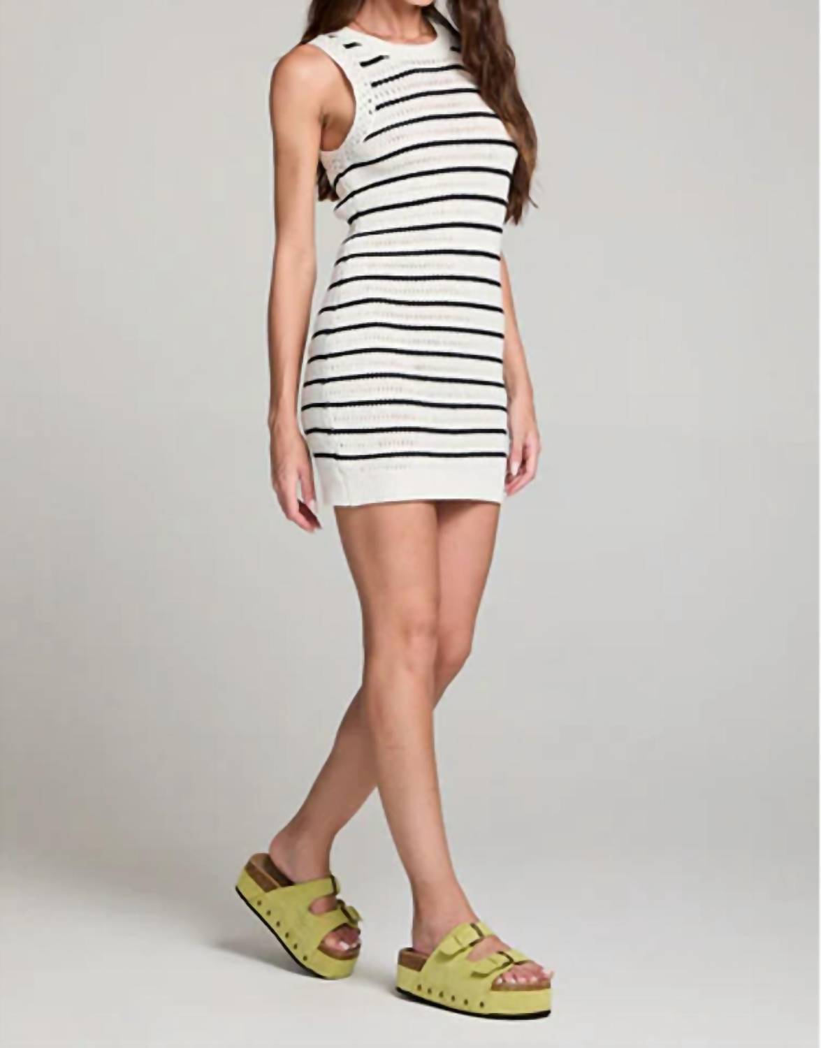 Saltwater Luxe - Blakke Stripe Mini Dress