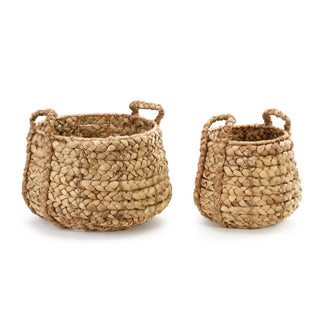 Demdaco - Braided Baskets with Handle Set of 2