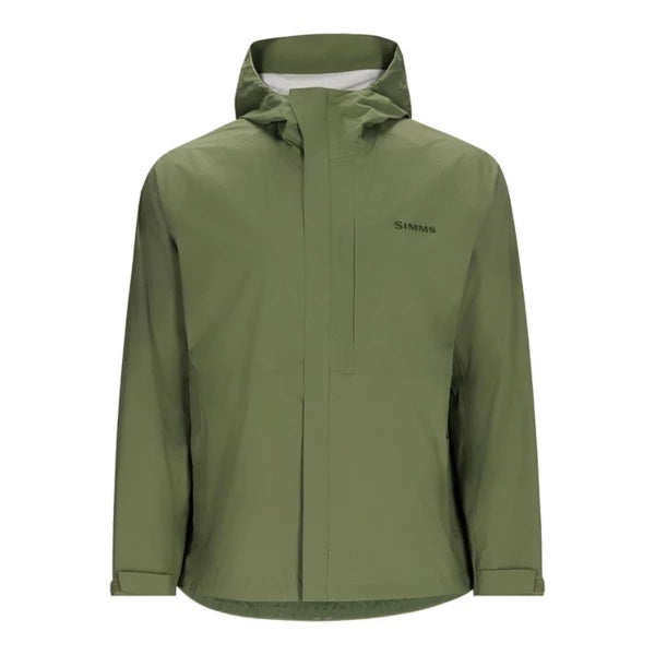 Simms Waypoints Mens Rain Jacket Dark Clover Small