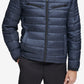 Jaqueta masculina Marc New York Grymes Packable Racer, azul, tamanho pequeno
