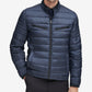 Jaqueta masculina Marc New York Grymes Packable Racer, azul, tamanho pequeno