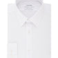 Camisa social masculina Calvin Klein Slim Fit com gola flexível elástica, branca, tamanho 15,5 x 32 x 33