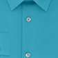 Camisa social masculina Calvin Klein Slim Fit com gola flexível elástica e logotipo sólido, azul, tamanho 16x34-35