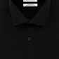 Camisa social Calvin Klein masculina Steel Extra Slim Fit, sem passar roupa, elástica, espinha de peixe, branca, tamanho 15x34-35