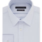 Camisa social masculina Tommy Hilfiger Athletic Fit Performance Stretch Th Flex Collar, azul, tamanho 34x35