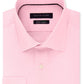 Camisa social masculina Tommy Hilfiger Supima Cotton Slim Fit, não passável, rosa, tamanho 15,5 x 34 x 35