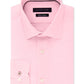 Camisa social masculina Tommy Hilfiger Supima Cotton Slim Fit, não passável, rosa, tamanho 15,5 x 34 x 35