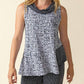 Habitat - Core Travel Mixed Cowl Neck Top
