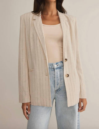 Z Supply - Blazer Livingston Risca de Giz