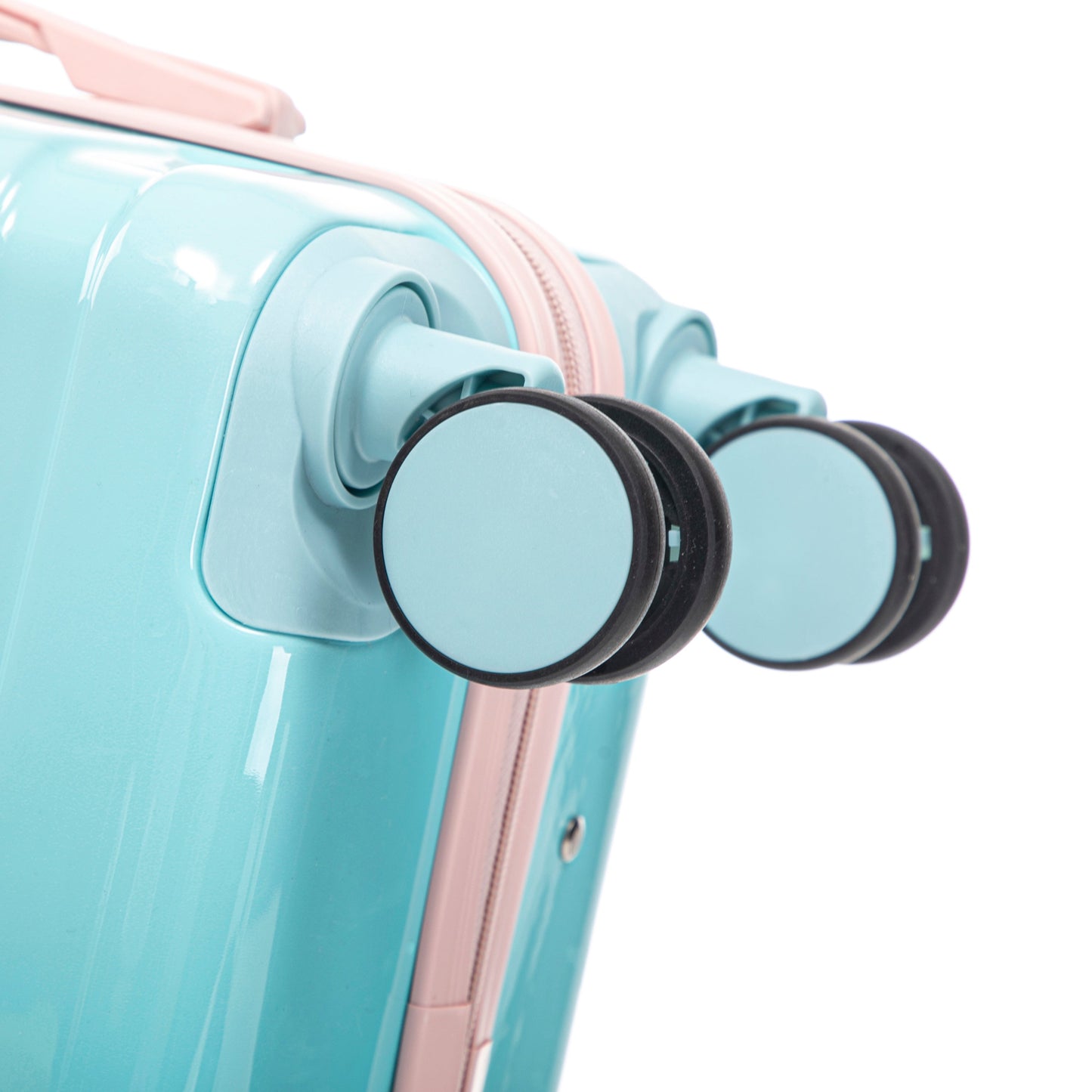 14"/20" 2-Pieces PC Spinner Wheel Carry On Luggage Set