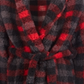 Robe xadrez falso Sherpa Max &amp; Olivia Little &amp; Big Boy's, tamanho X-G, vermelho