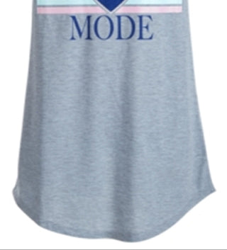 Camisola raglan com estampa gráfica para meninas Max &amp; Olivia Little &amp; Big, cinza, tamanho P/6-6X