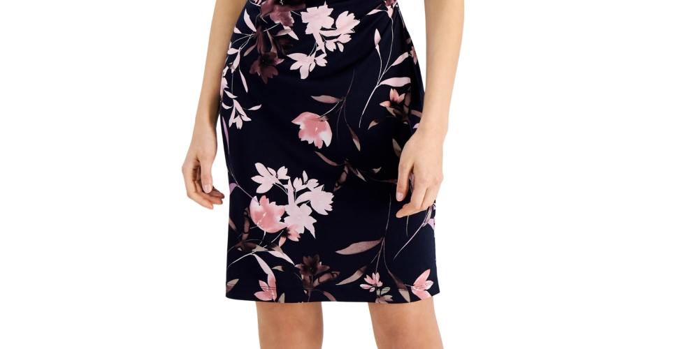 Vestido tubinho popover feminino conectado azul tamanho 8 pequeno