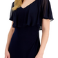Vestido Caplet Feminino Connected Azul Tamanho 12