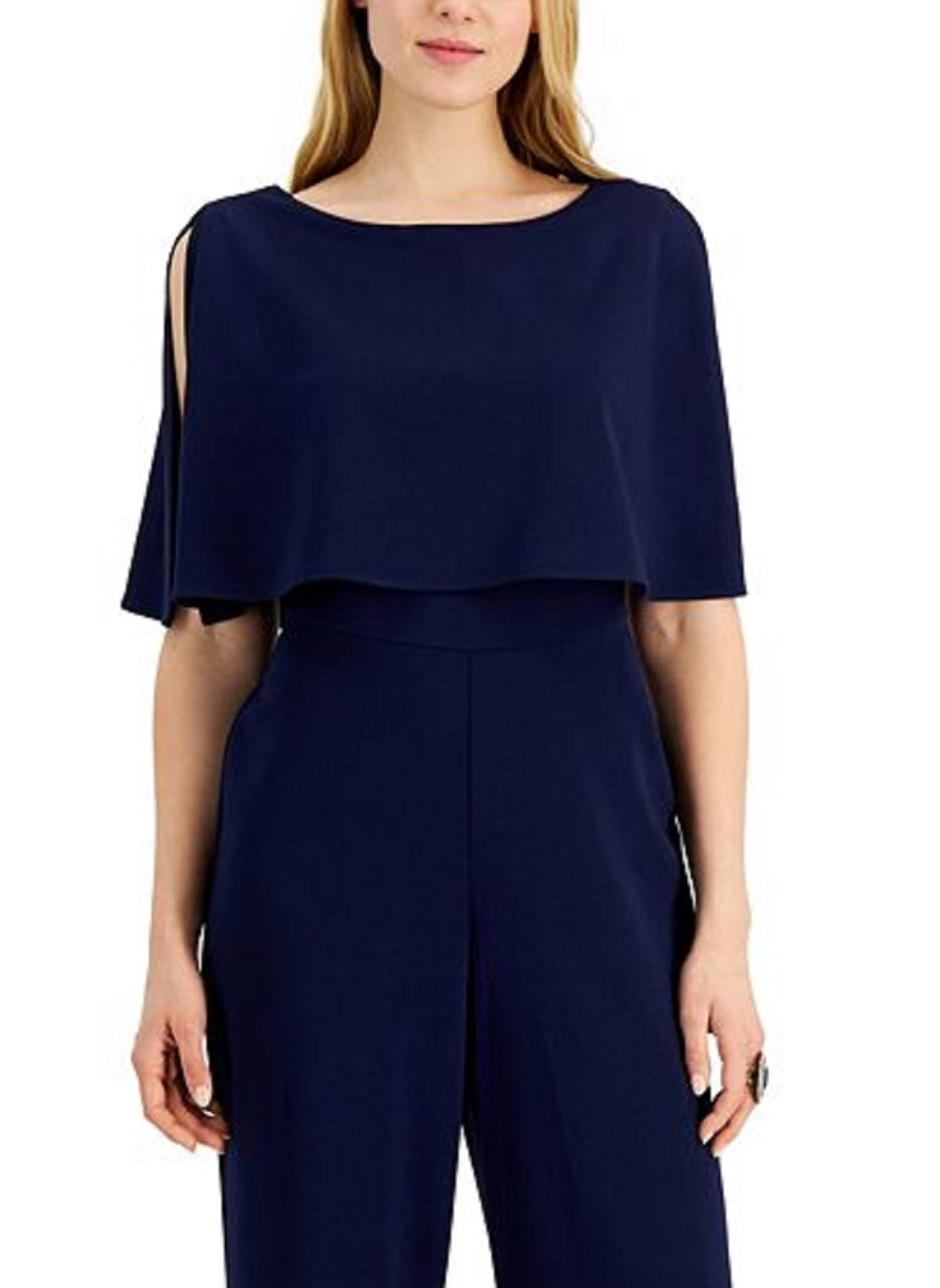 Macacão Popover Feminino Connected Azul Tamanho 10 Petite