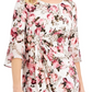 Vestido tubinho feminino Connected com manga 3/4 rosa tamanho 12 Petite