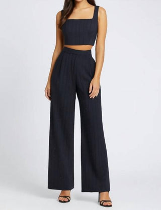 Mac Duggal - Calças de perna larga