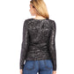 Karen Kane - Sequin Side Shirred Top