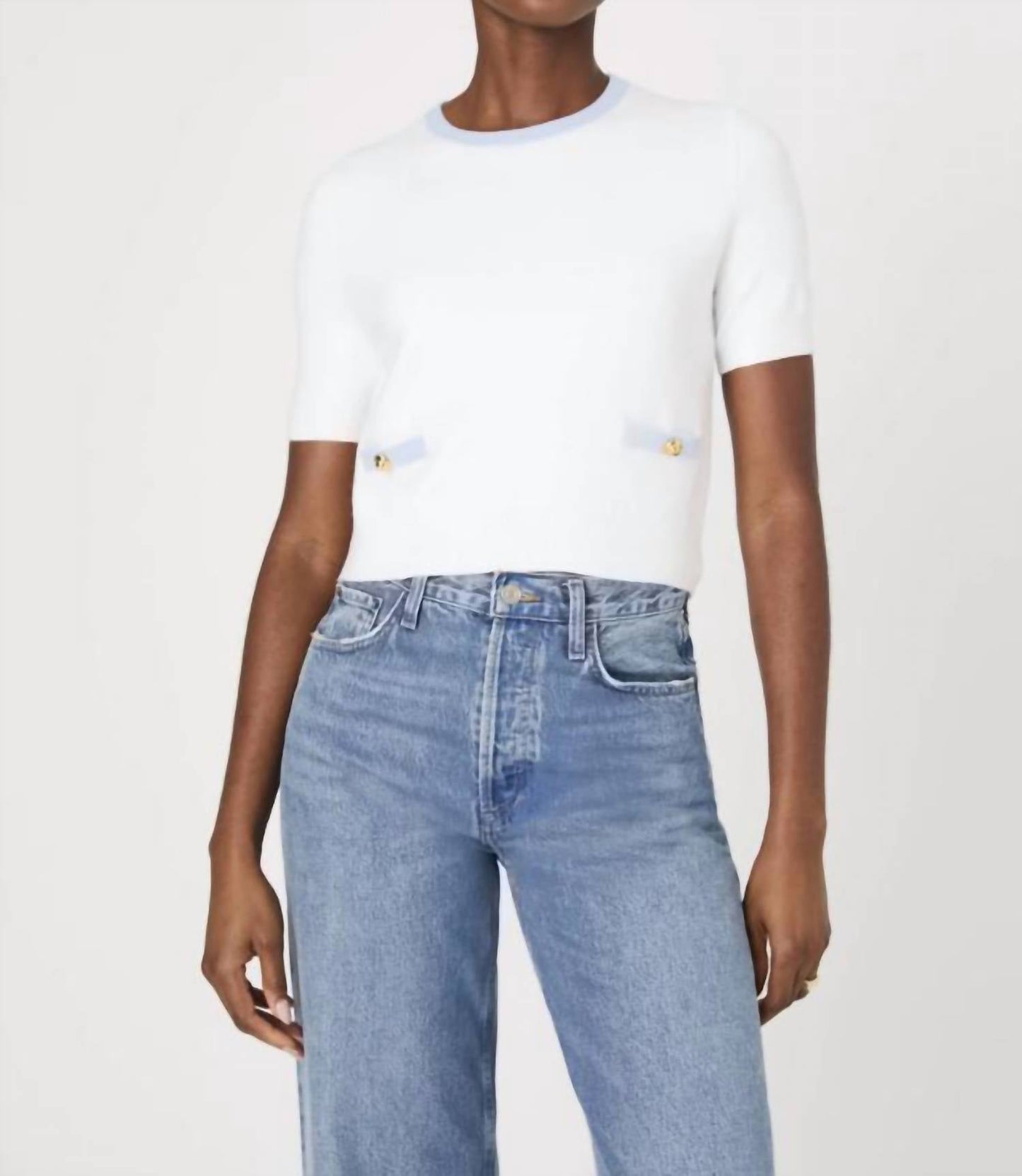 French Connection - Babysoft Short Sleeve Top