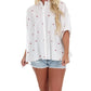 Day + Moon - Freedom Threads Oversized Star Top