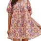 Entro - Angela Floral Print Mini Dress