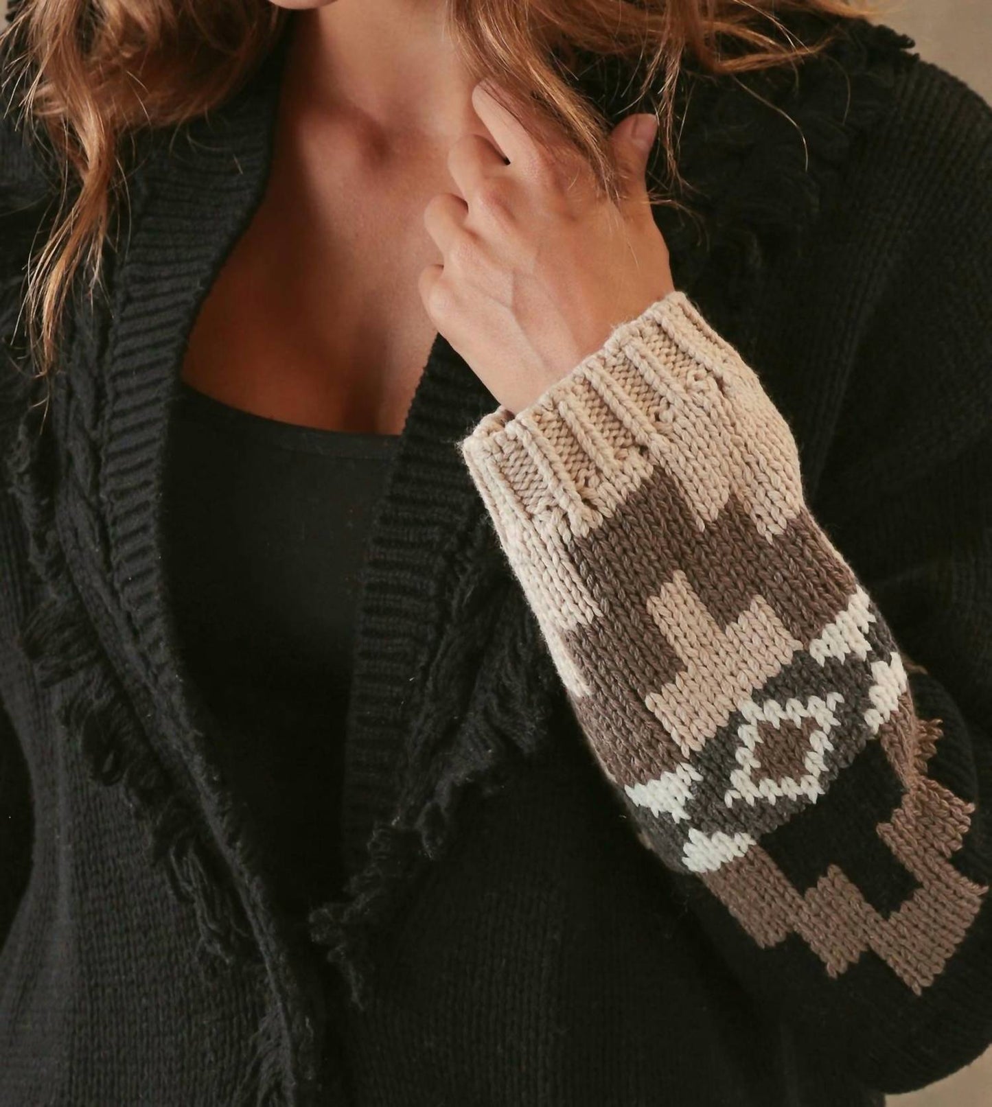 27 Miles Malibu - Demeree Cardigan With Southwestern Pattern