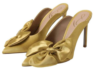 Sam Edelman - Sapatos stiletto femininos Azalea Slip On com bico fino e laço.