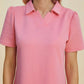 Double Take - Textured Short Sleeve Dress