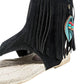 French Blu - Women's Yvette Thong Fringe Detailed Flats Sandals